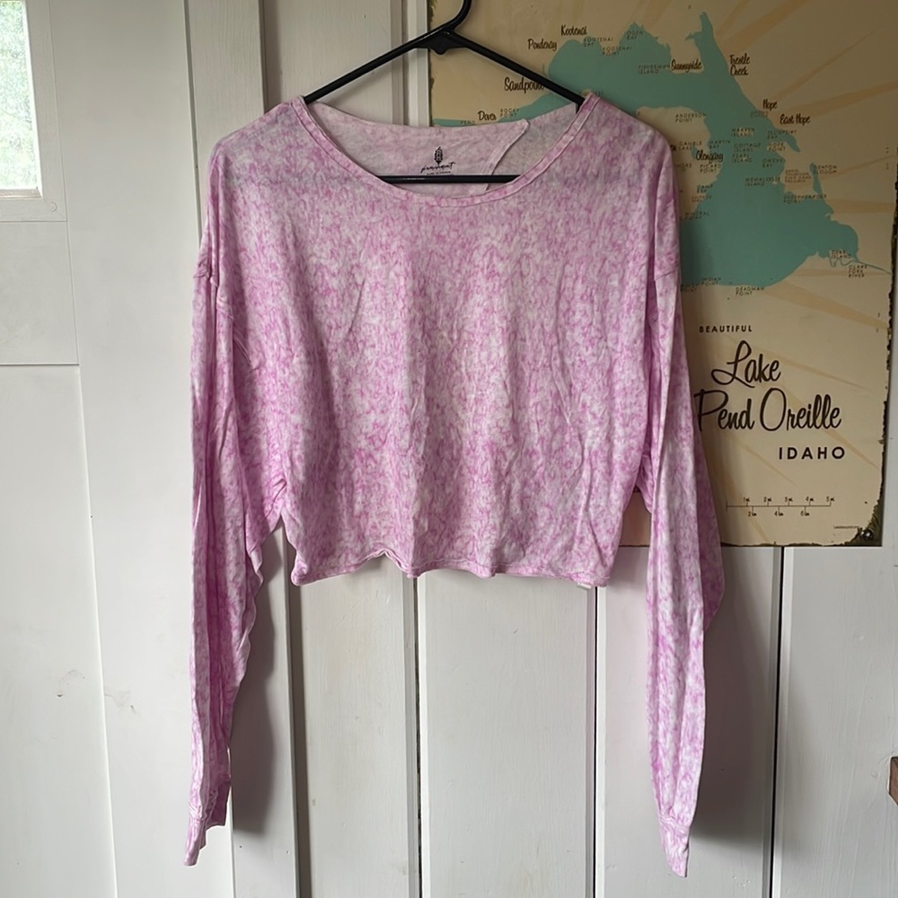 Free People Crop Top - Pink